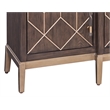 Perrine Brown Oak Server in Natural Wood