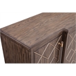 Perrine Brown Oak Server in Natural Wood