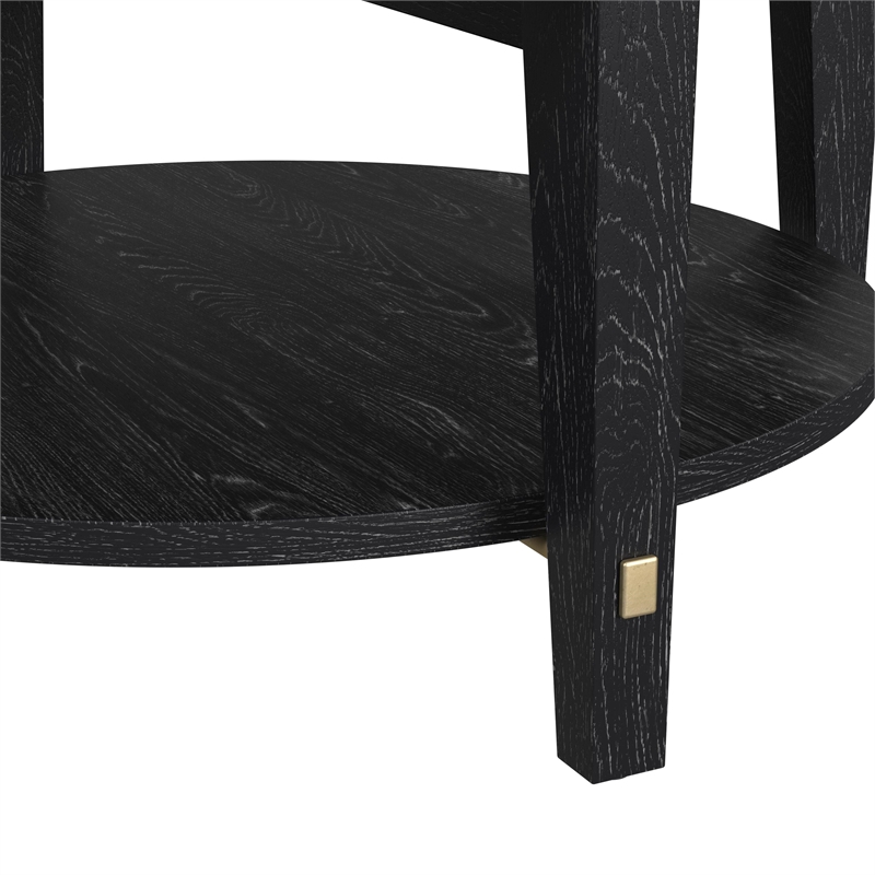 Perrine Brown Oak Server in Natural Wood