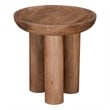 Blair Natural Mango Wood Round End Table