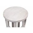Lloyd White Accent Table in White Washed Mango Wood