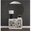 Peninsula Ridge Bar Cabinet in Gray Wood