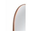 Bassett Mirror Holly Modern Arched Floor Mirror in Brown