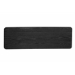 Dunnigan Modern Black Console Table in Matte Black Wood