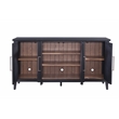 Fynn Server in Black Wood