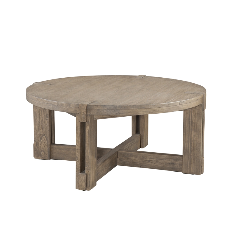 McGuire Cocktail Table in Natural Mindi Wood