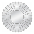 Stringer Wall Mirror with Clear Mirrored Glass Frame