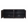 Perspective Server in Dark Brown Oak Finished Wood