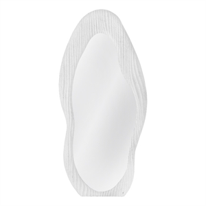 Matte White Dianne Wall Mirror Geometric Frame
