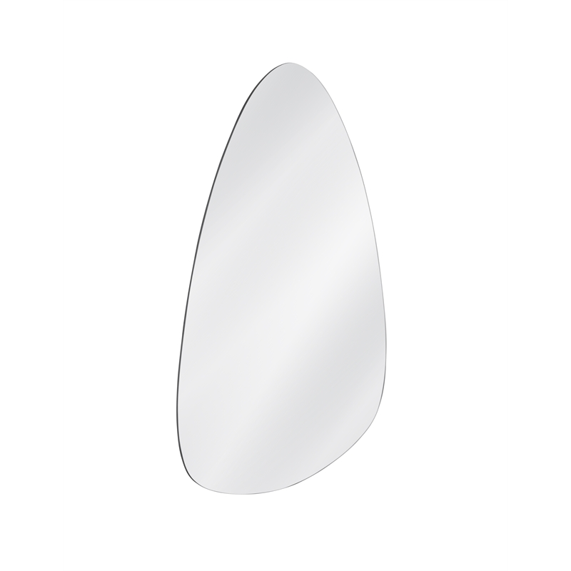 Silver Teardrop Reinhold Wall Mirror Modern