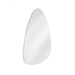 Silver Teardrop Reinhold Wall Mirror Modern