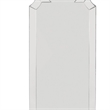 Champagne Silver Spica Arched Floor Mirror Modern Glass