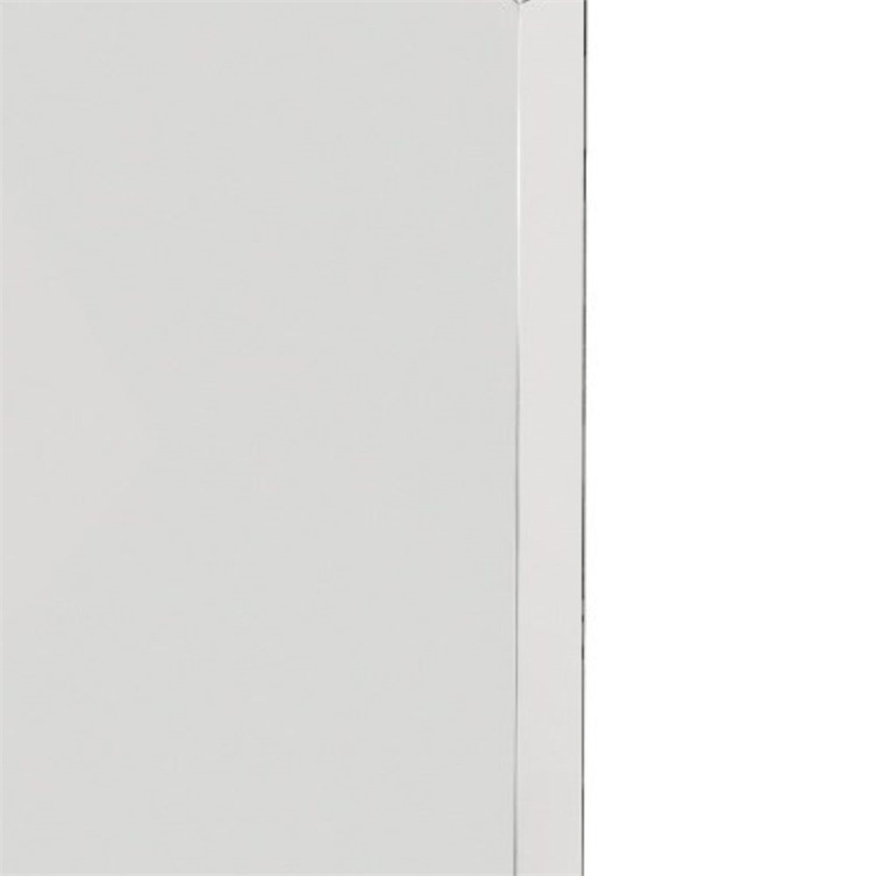 Champagne Silver Spica Arched Floor Mirror Modern Glass