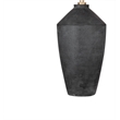 Matte Black  Ceramic Kaycee Urn Table Lamp Modern Accent