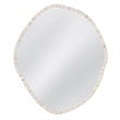 Bassett Mirror Cream Bone Resin Tylerton Organic Wall Mirror Coastal