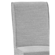 Mackie Hempstead Dove Slipcover Fabric Dining Chair Set of 2