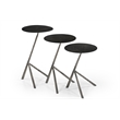 Cascade Brass Antique Bronze Nesting Tables Metal Set