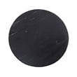 Jennings Black Marble Brown Mango Wood Nesting Cocktail Table