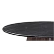 Jennings Black Marble Brown Mango Wood Nesting Cocktail Table