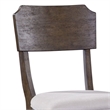 Kellan Upholstered Brown Wood Dining Chair Set of 2 Modern