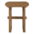 Knox Solid Wood Brown Contemporary End Table