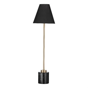 Black Marble Gold Modern Table Lamp