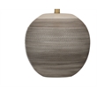 Earthy Gray Ceramic Boho Table Lamp Modern style