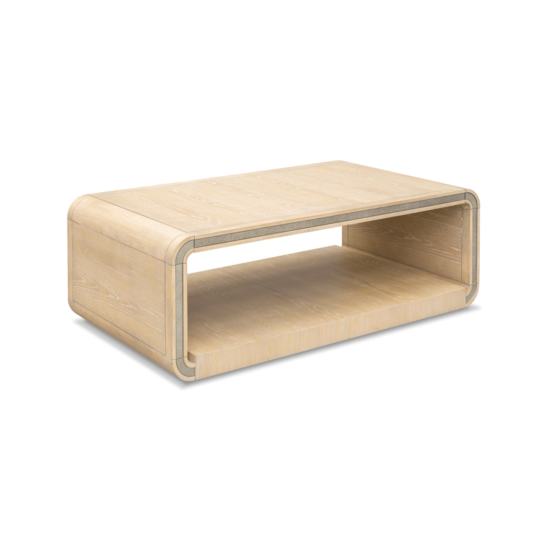 Blonde Oak White Oak Veneer wood Coffee Table