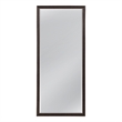 Bassett Mirror Ren Traditional Dark Bronze Framed Glass Floor Mirror