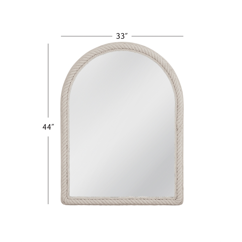 Bassett Mirror Traditional Nichols Framed Wall Mirror for Home Decor