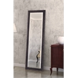 Bassett Mirror Traditional Jameson Brown Floor Mirror for Home Decor