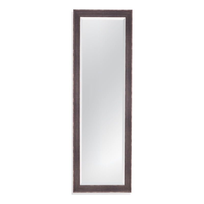 Bassett Mirror Traditional Jameson Brown Floor Mirror for Home Decor