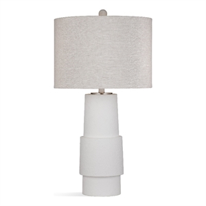 Bassett Mirror Selser Gold Metal Table Lamp with Fabric Shade