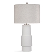 Bassett Mirror Selser Gold Metal Table Lamp with Fabric Shade
