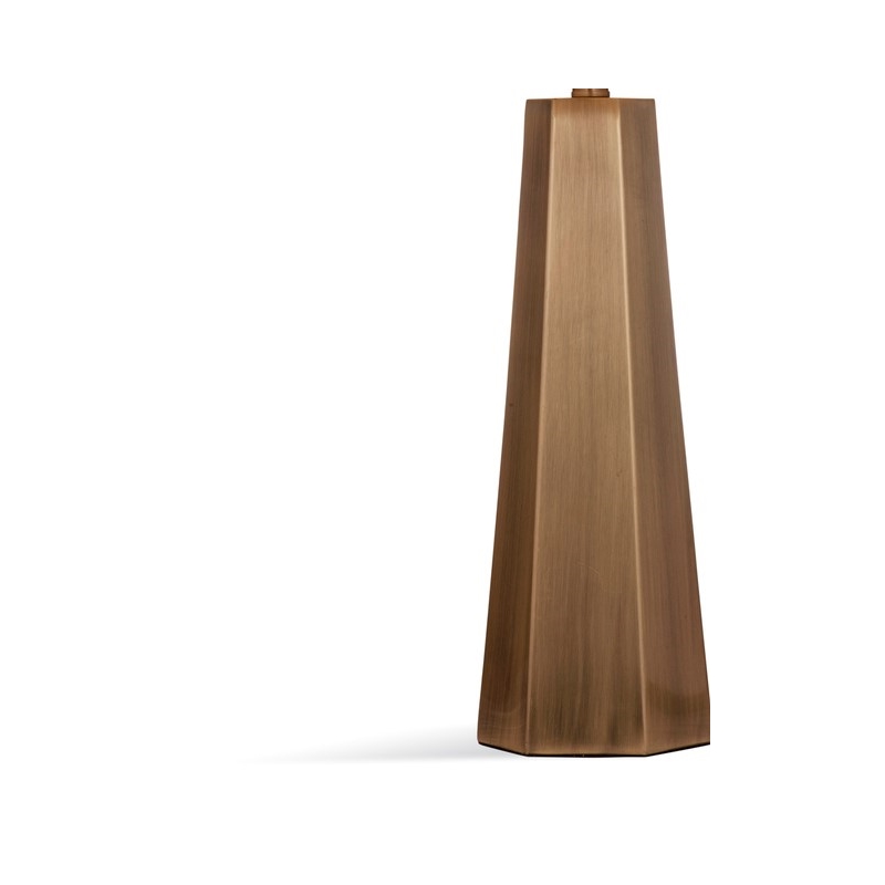 Bassett Mirror Marsham Metal Table Lamp in Gold