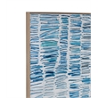 Blue Gail Framed Canvas Wall Art