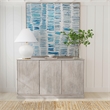 Blue Gail Framed Canvas Wall Art