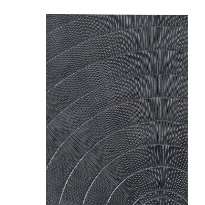Bassett Mirror Nessus Black Framed Canvas Wall Art for Home Decor