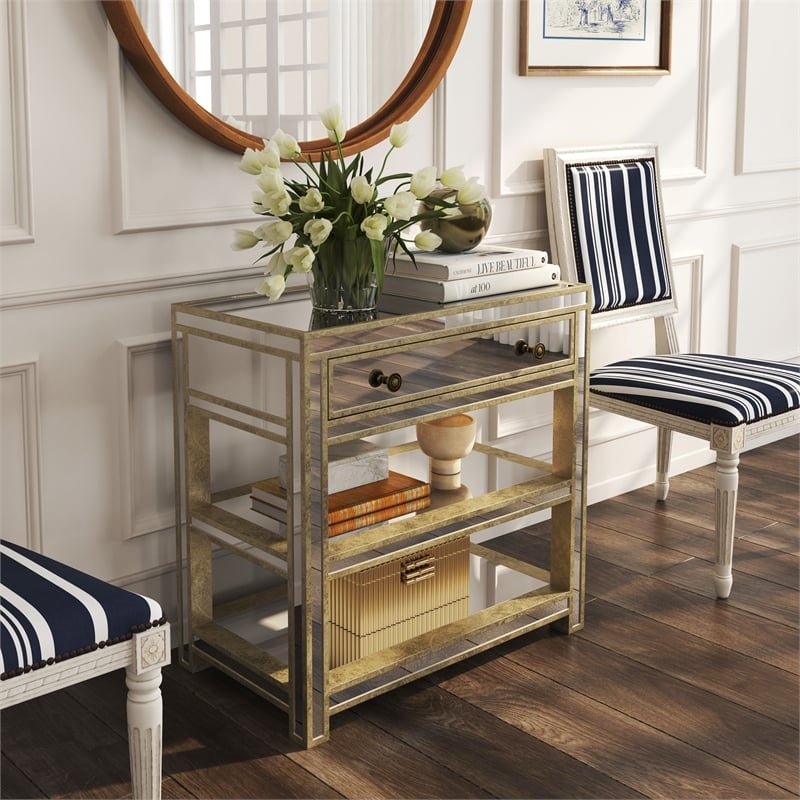 Butler Specialty Masterpiece Console Table In Mirror