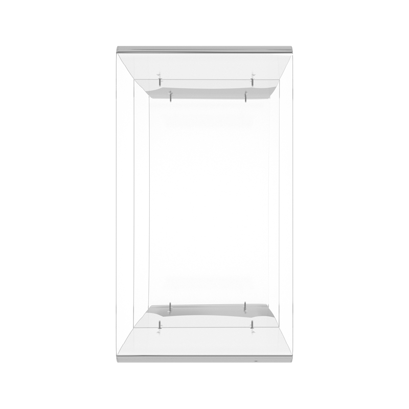 Butler Specialty Company Crystal Clear 2 Shelf Acrylic Bookcase - Clear