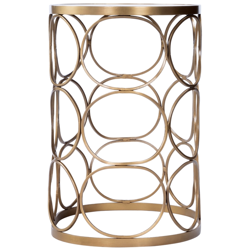 Butler Specialty Loft Oval End Table In Metalworks