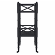 Butler Specialty Company Masterpiece Foster Bar Cart in Black Licorice