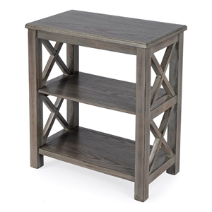 Butler Specialty Masterpiece 2 Shelf Vance Bookcase In Dusty Trail