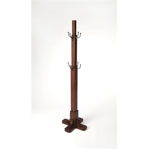 Butler Specialty Masterpiece Webster Coat Rack In Antique Cherry