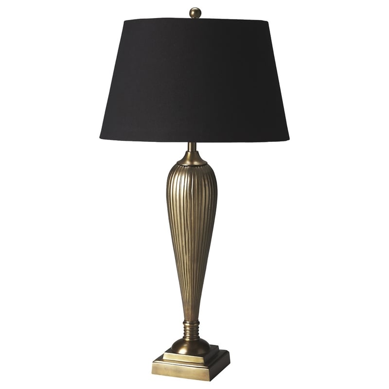 Butler Specialty Camila Antique Brass Table Lamp