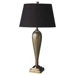 Butler Specialty Camila Antique Brass Table Lamp
