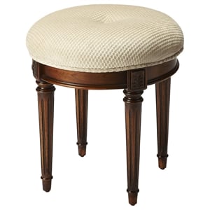 Butler Specialty Masterpiece Vanity Bench In Medium Brown
