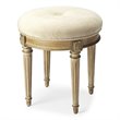 Butler Specialty Masterpiece Vanity Bench In Gray Driftwood