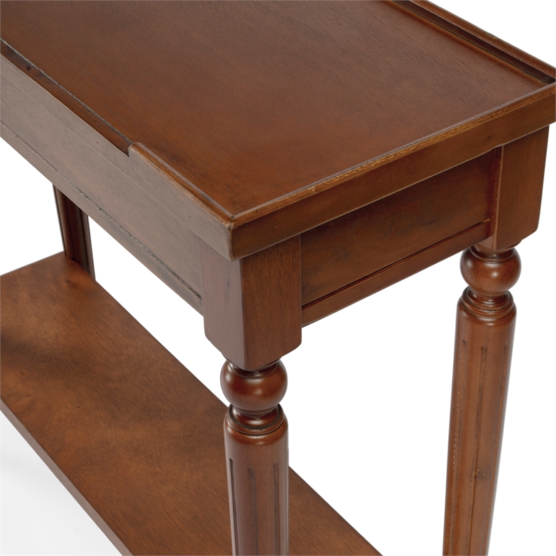 Butler Specialty Masterpiece Console Table In Olive Ash Burl