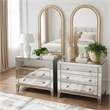 Butler Specialty Butler Loft 3 Drawer Accent Chest In Clear